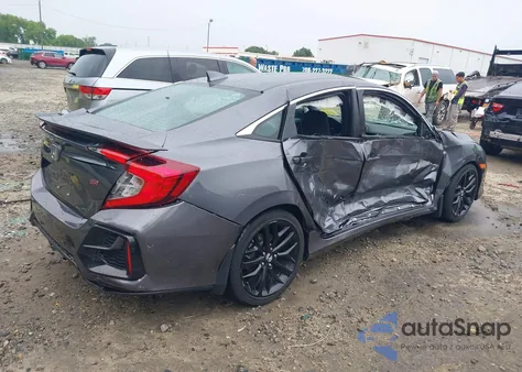 2020 Honda Civic Si from USA, damaged, VIN 2HGFC1E59LH705375